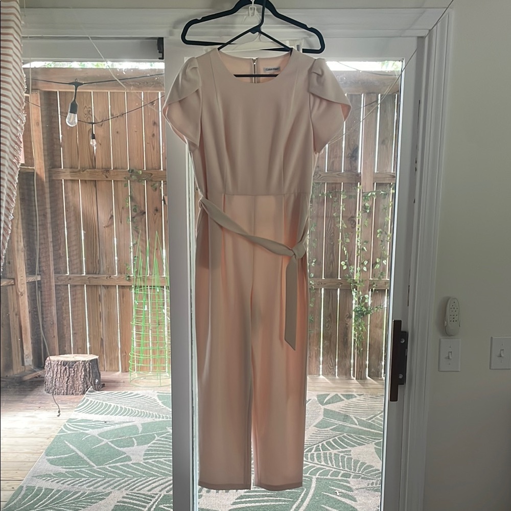 Calvin Klein Soft Pink Jumpsuit